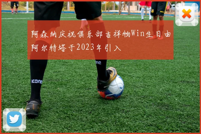 阿森纳庆祝俱乐部吉祥物Win生日由阿尔特塔于2023年引入